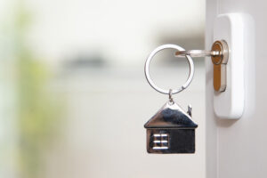 Real estate concept, representing home sale in a shifting market.
