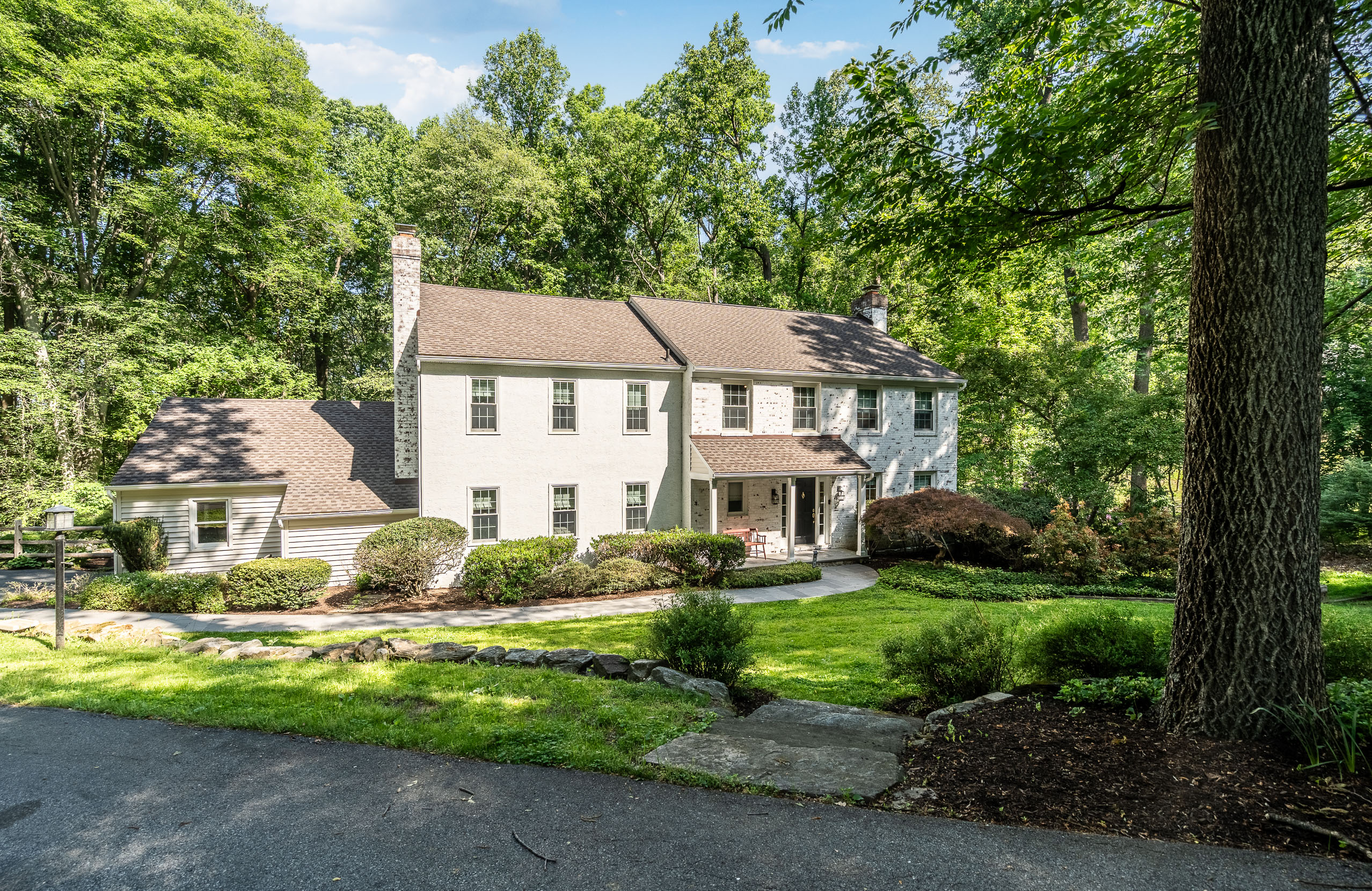 Front exterior of 823 Nathan Hale Dr. in Red Bridge Farm, West Chester, PA