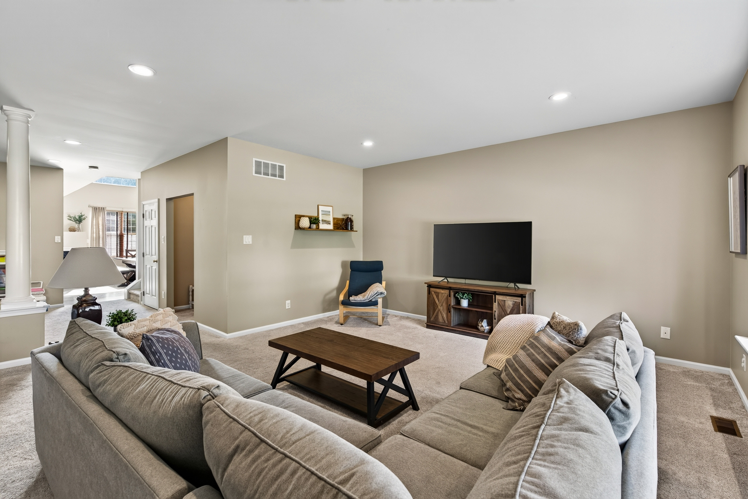 Family room at 232 S Azalea Ct