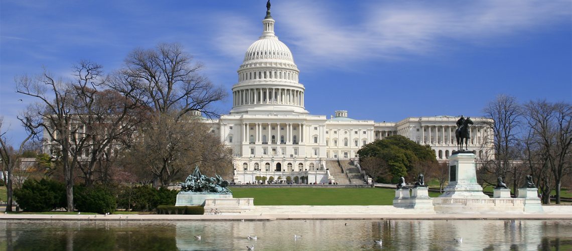 Capitol building, representing election results affecting real estate market.