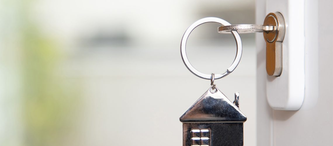 Real estate concept, representing home sale in a shifting market.